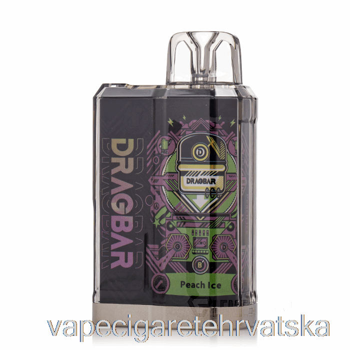 Vape Cigarete Dragbar B3500 Jednokratna Breskva Led